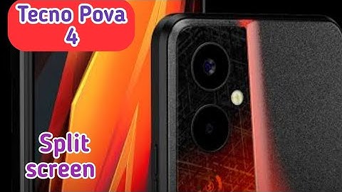 How To Enable Split Screen In Tecno Pova 4 , Dual Screen Create In Tecno Pova 4 ,