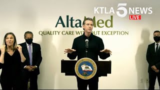 Starting April 15, all Californians 16+ will be eligible for COVID-19 vaccines, Newsom says