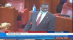 Senator poghisio - Senate sitting to oust Kindiki