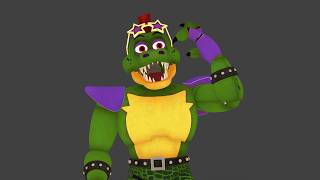 (FNAF/Blender) Montgomery Gator Walk Cycle [2026]