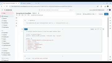 Connect to Snowflake from Databricks