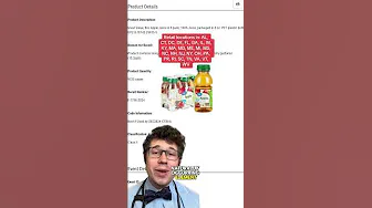 Walmart recalls about 10,000 packs of apple juice due to elevated inorganic arsenic. #recall #shorts thumbnail