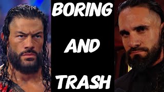 RAW WAS SHOCKING AND GARBAGE!! (ANGRY RANT)