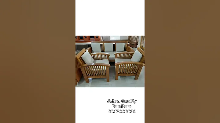 3+1+1 teak wood sety