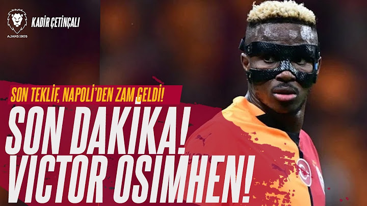 🔴SON DAKİKA : Victor Osimhen Alev Aldı! Osimhen Galatasaray'a Doğru! | Napoli'nin Son Teklifi!