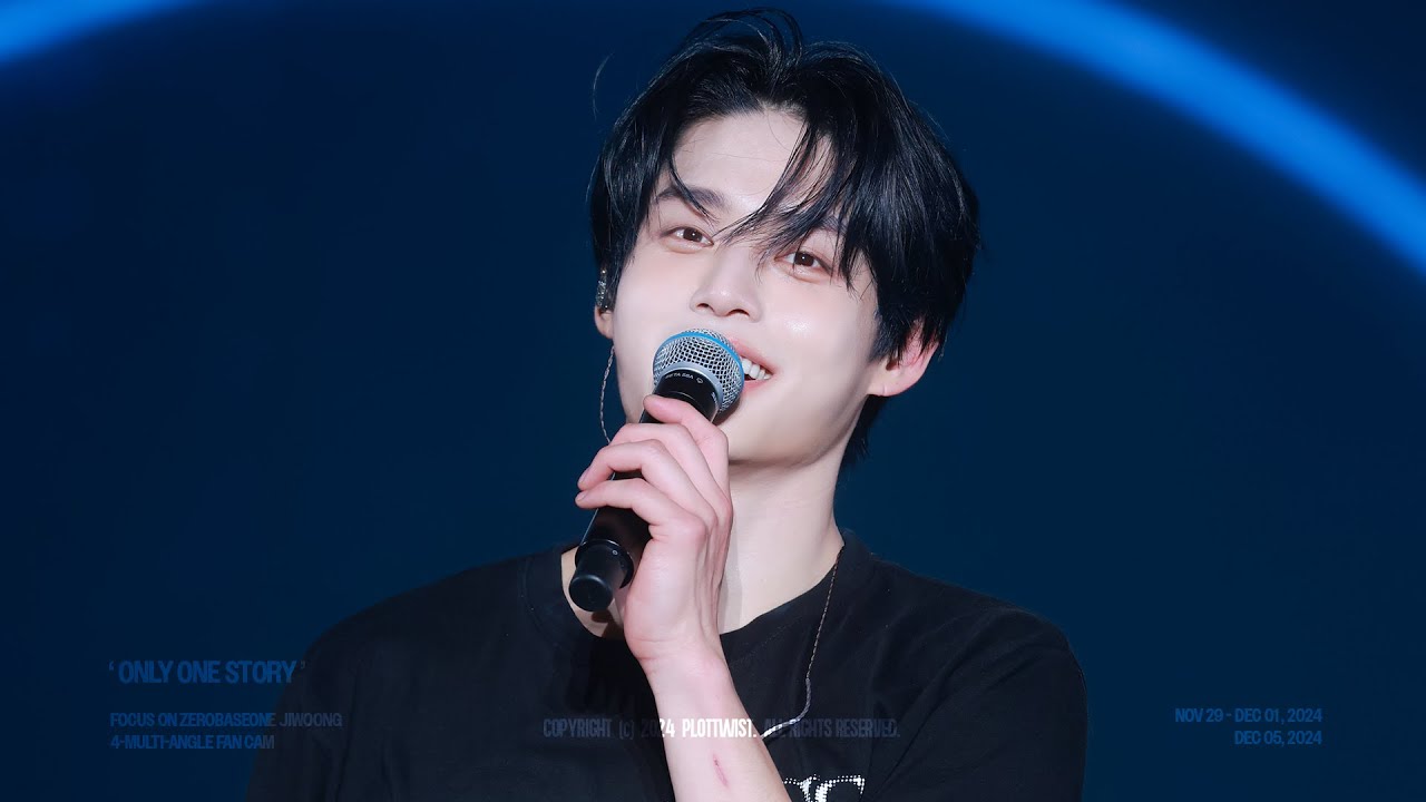 [4K] 241129-241201,241205 ZEROBASEONE 김지웅 - ‘ONLY ONE STORY’ 직캠 @ TIMELESS WORLD IN AICHI & KANAGAWA