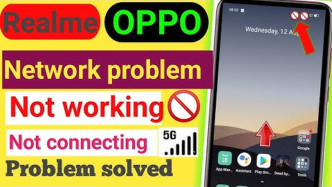 Realme/Oppo Network Problem Solution | How to Solve Network Problem in Realme/oppo Devices