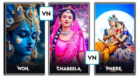 Janmashtami Special Status Video Editing | Shree Krishna Janmashtami Status Editing | VN App