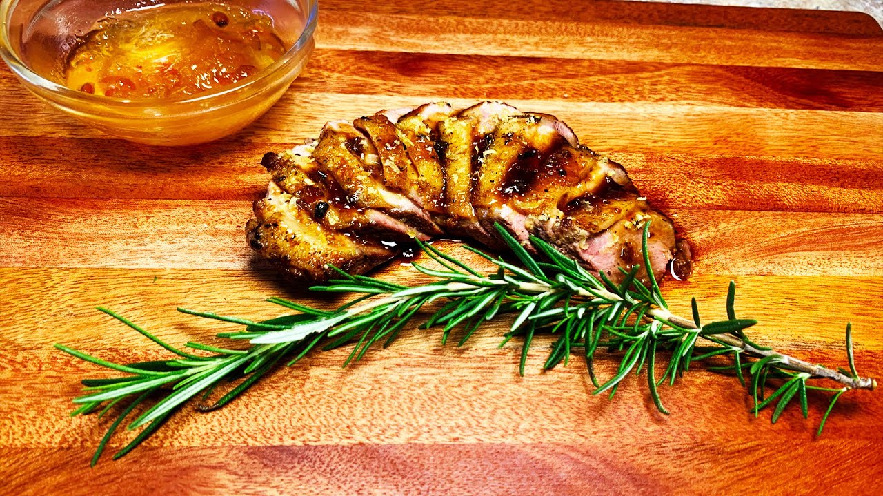 Duck Breast with Calamondin Marmalade Glaze! YouTube
