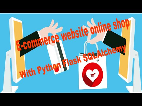 ecommerce website how to make user Login system online shop with Flak  python tutorial  part 5