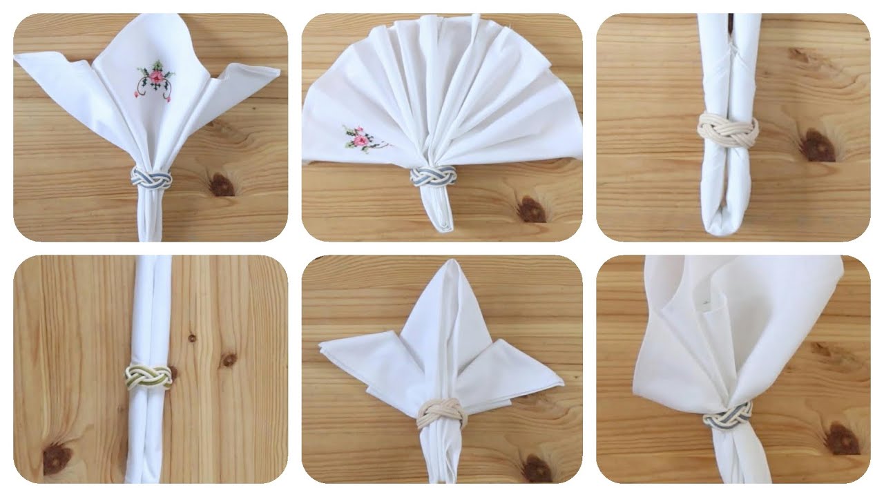 6 Napkin-Folding Tutorials That Are *Genuinely* Easy to Follow