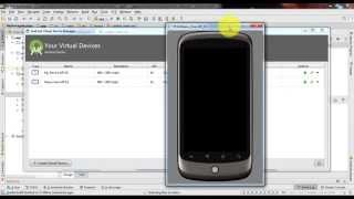 See here more information:
http://android-coffee.com/run-your-app-in-android-studio-1-4-with-existing-emulator/
tutorial about how to run your app with exist...