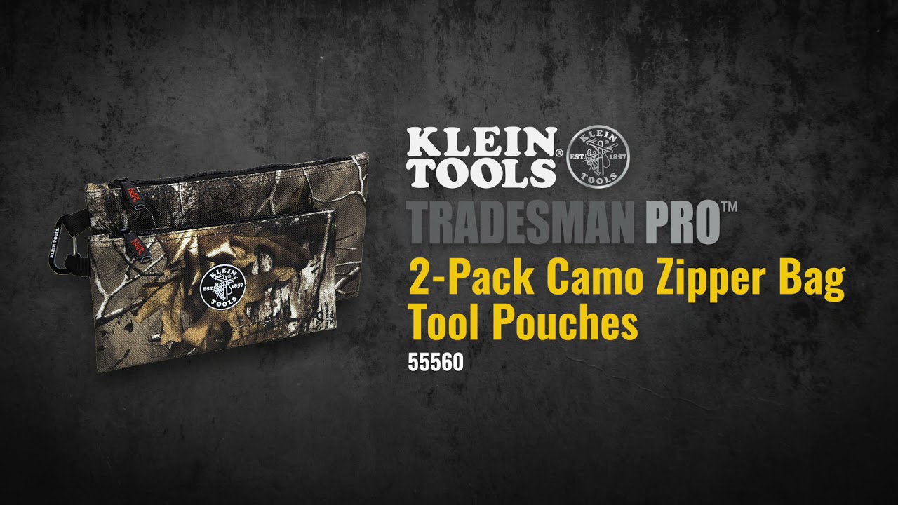 Klein Tools 5140 Canvas Zipper Bags, 4-Pack by KLEIN TOOLS INC. [並行輸入品] - 2