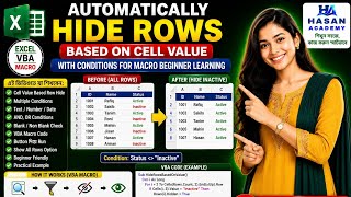 Show Multiple Lists in a Single ListBox Dynamically | Excel VBA Macro | Bangla Tutorial