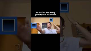 MY FIRST TIME USING THE FULL VERSION OF GEOMETRY DASH