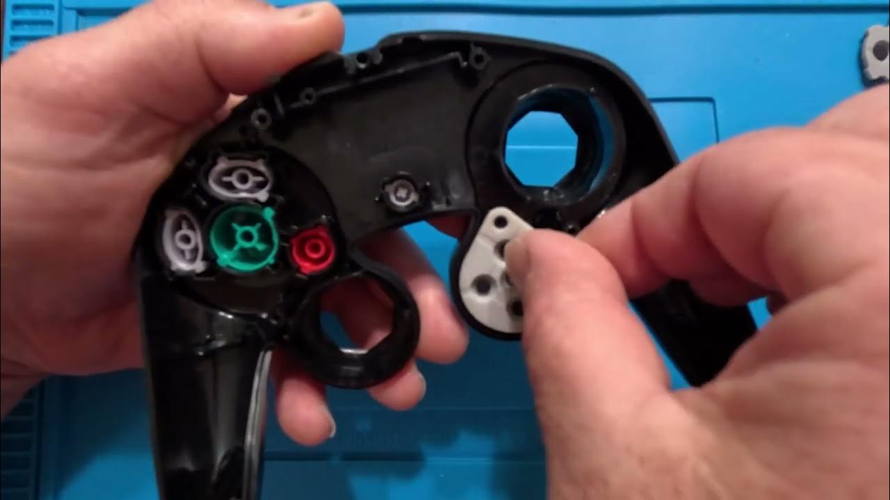 Nintendo GameCube controller disassemble, clean and reassemble YouTube