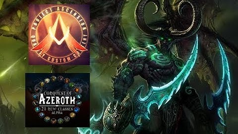 DEMON HUNTER OR ILLIDAN-2022-Conquest of Azeroth Alpha-Demon Hunter Class Preview,ALL Talents/Skills