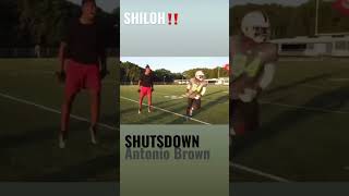 🚨RARE FOOTAGE🚨 Of Shiloh Sanders shutting down Antonio Brown  #coachprime #explore #viralshort#nfl
