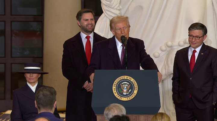 Donald J. Trump Inauguration Presidential Parade at Capital One Arena | NBC New York