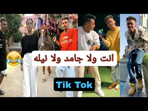 اقوي تجميعه تيك توك كزبره علي مهرجان انت ولا جامد ولا نيله