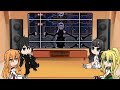 Sword Art Online React To Rimuru || That Time I Got Reincarnated As A Slime || Gacha React