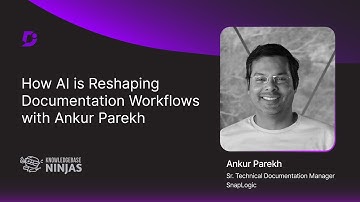 How AI is Reshaping Documentation Workflows with Ankur Parekh, SnapLogic