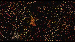 Fireworks Animation Using HTML, CSS & JavaScript | Canvas Project for Beginners| using HTML, CSS, JS
