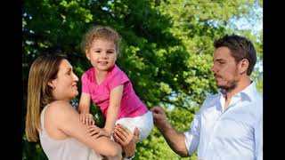 Stan Wawrinka and his former wife Ilham Voilod and the girl Content