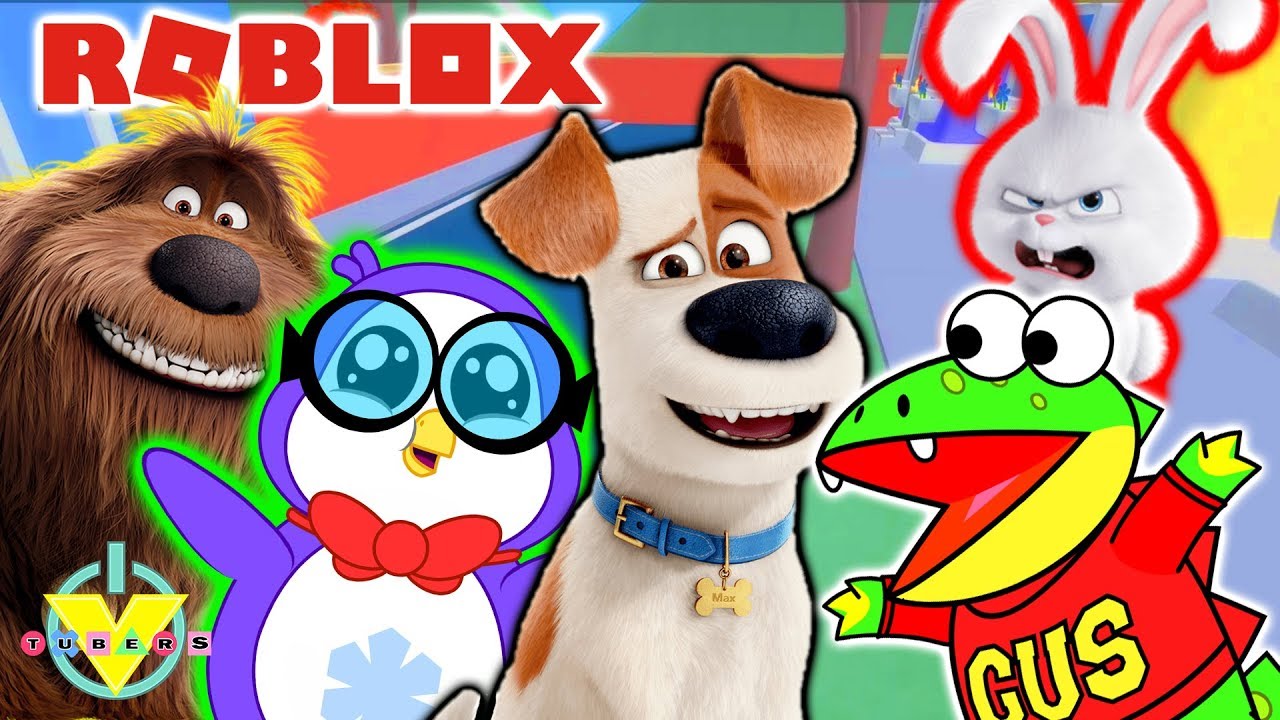 Pets Escaped Roblox Secret Life Of Pets Obby Let S Play Vloggest - turning into a pet in roblox roblox pet escape