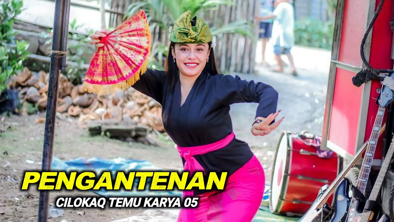 Goyang tik tok lagu sasak Pengantenan bareng Nun ochet & Ana cupit Temu karya 05
