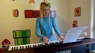 Lara plays the Rocky Maridia theme from Super Metroid (piano cover) chords