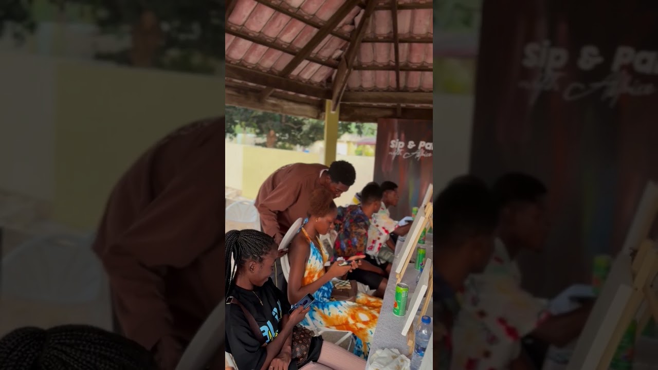 Sip and paint with Allnice.