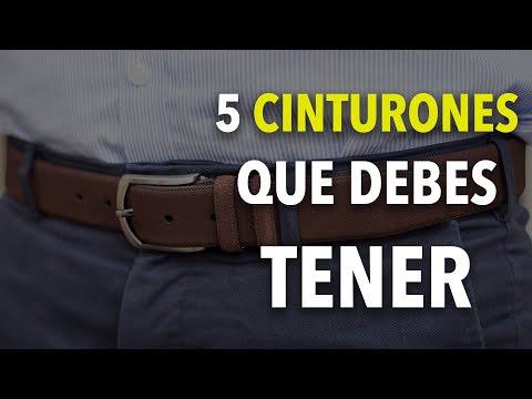 Vídeo: Diferencia Entre Cinturones Masculinos Y Femeninos