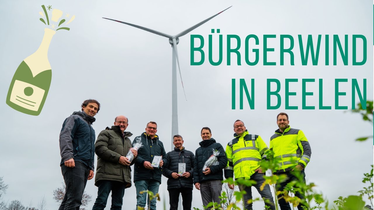 Bürgerwind in Beelen Woeste: Rückblick auf die Bauphase [Gesamtfilm]