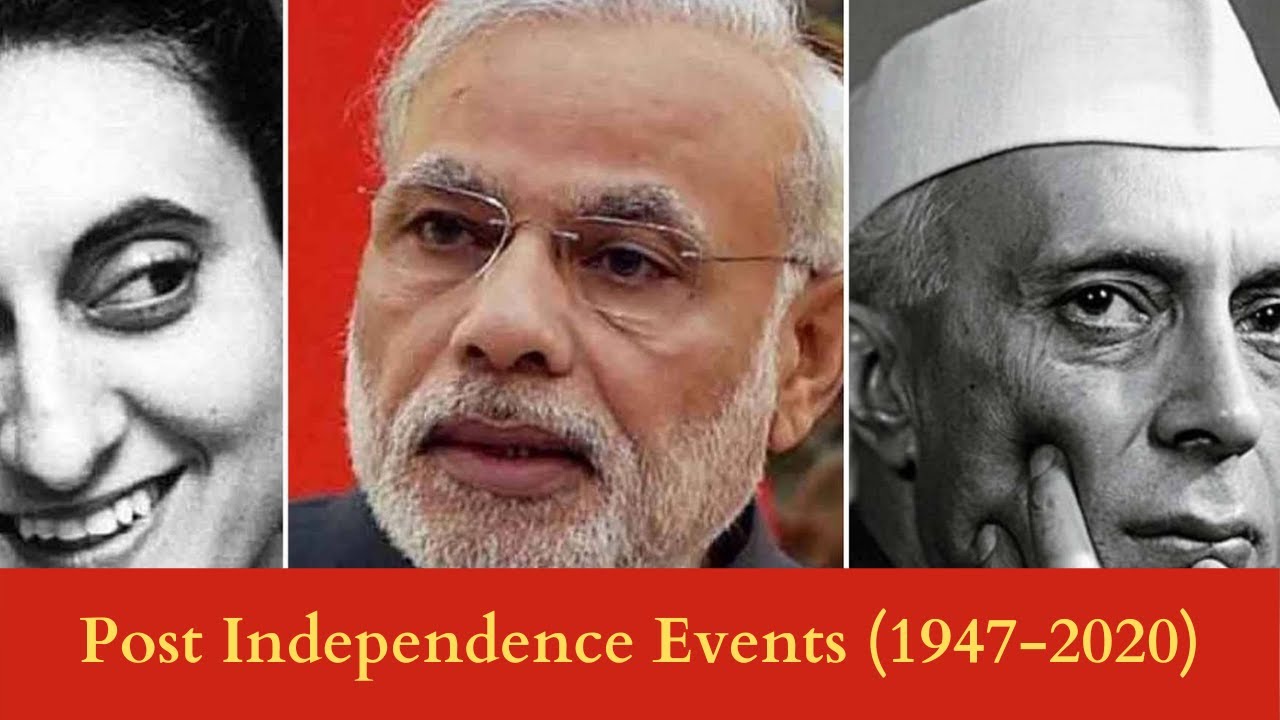 Post Independence Events explained by Mahipal 