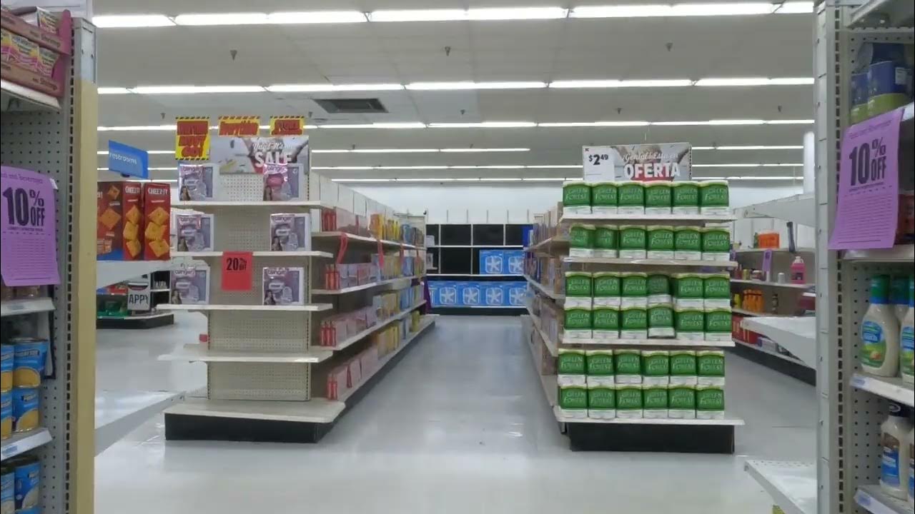 Big Kmart beginning of liquidation tour Deleted scenes — Marshall, MI