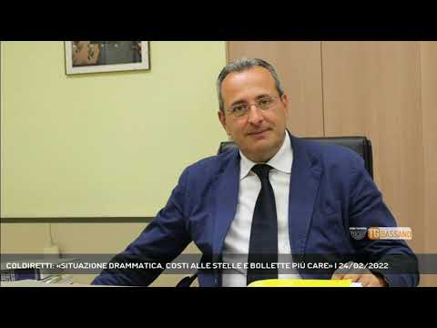 COLDIRETTI: «SITUAZIONE DRAMMATICA, COSTI ALLE STELLE E BOLLETTE PIÚ CARE» | 24/02/2022