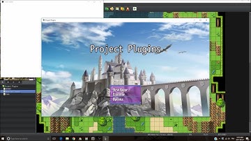 RPG Maker MV: Plugin - Menu Options Screen Resolution