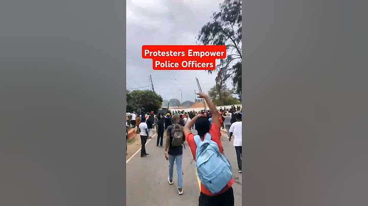 Finance Bill 2024  Protesters Empower Police Officers get into parliament #financial #reject #shorts