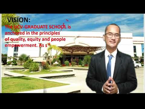 UCV PHILOSOPHY,VISION-MISSION, CORE VALUES
