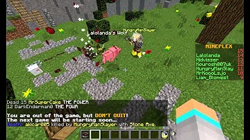 HungryManSlayer Has To Get Banned For Using Kill Aura On Mineplex Server!!