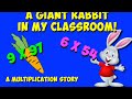 Multiplication Math Story A Giant Rabbit In My Classroom Summer Math Learning Fun