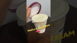 Häagen-Dazs vanilla ice cream#sebefamilyvlogs #shorts