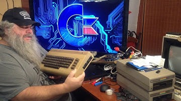 A Scrambled Commodore 64 - C64 C-64 64C 8-Bit Fix Repair - Dave Bradley - Episode 619