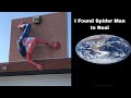 I Found Spider Man In Real On Google maps 🗺️ #shorts #trending #map #scary #ee4u #earth #googleearth