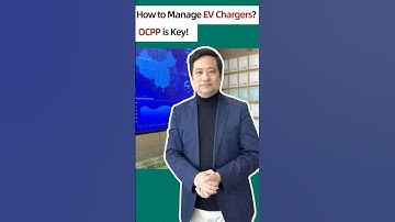 How to manage EV Chargers？OCPP is key! #ev #automobile #carbatterycharger #evcharger #evcharging