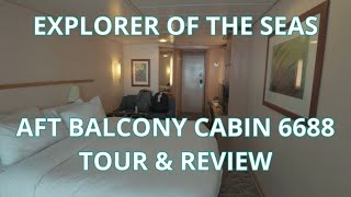 Explorer Of The Seas Aft Balcony Cabin 6688 Tour And Review