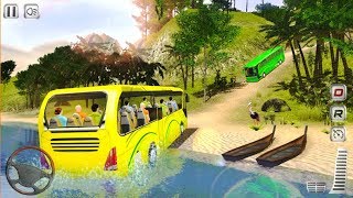 Hill Coach Driver Game - OffRoad Transit Bus Simulator - Android iOS Gameplay screenshot 3