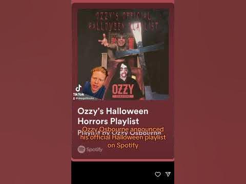 ozzy osbourne halloween playlist