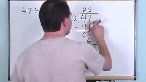 Lesson 10 - Dividing 2, 3, & 4 Digit Numbers With A Remainder (Basic Math Tutor)